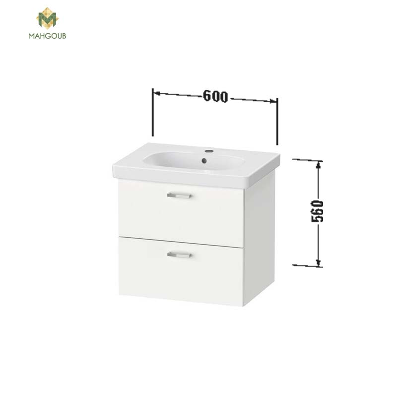 Unit duravit x-base 65 cm For Stark Basin without the sink white xb618522 image number 1