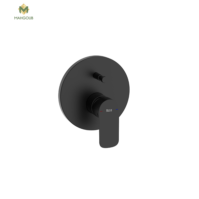 Buried shower mixer roca cala with the adapter hand mixer black a5a066enb0