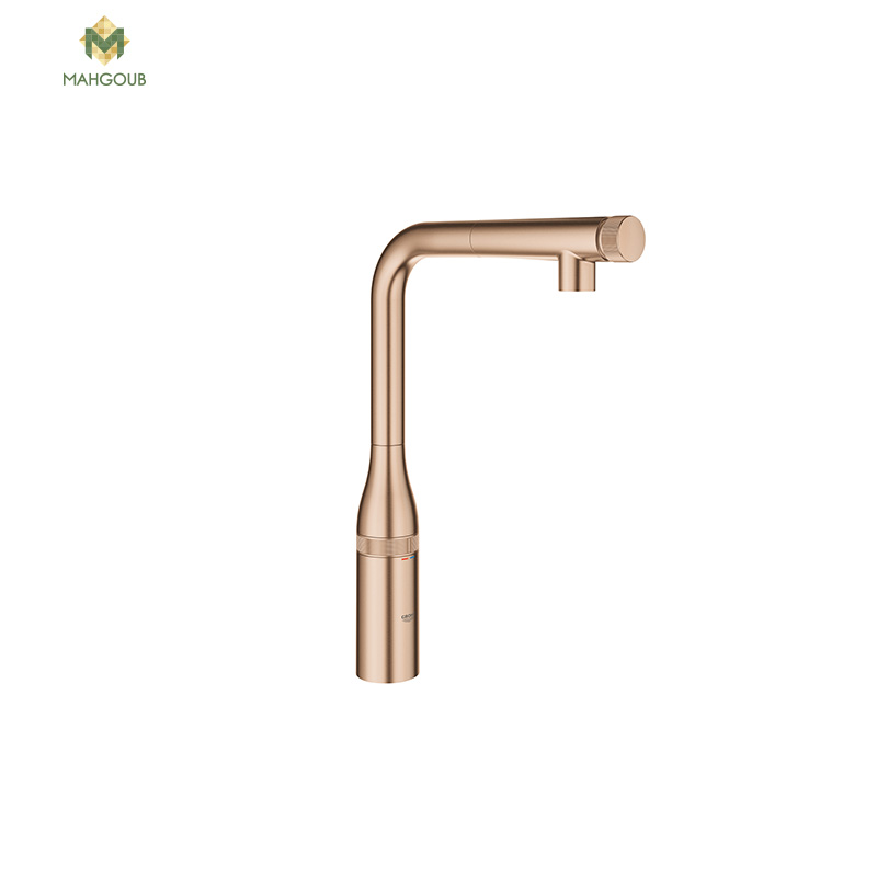 Kitchen mixer grohe essence with sprayer rose gold 31615dl0