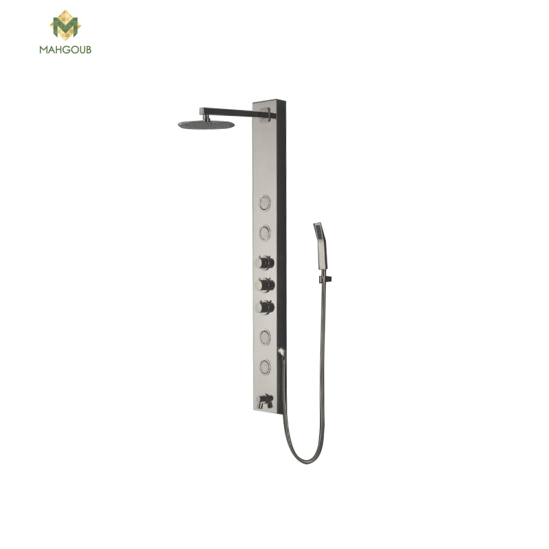 Shower unit 4 small circular moving jets chrome 005-s image number 0