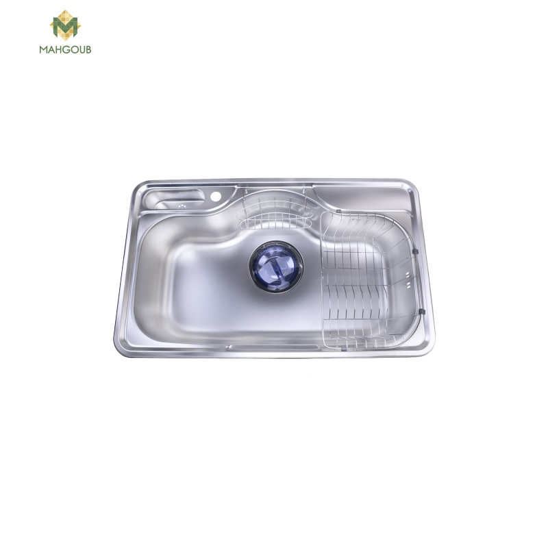 Kitchen sink purity 51x85 cm with drainage + net jis850 image number 0