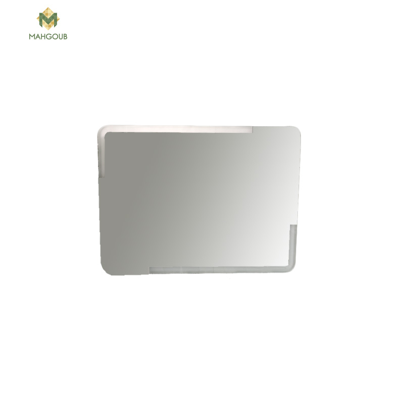 Mirror 60x80 cm Illuminated beveled and plain rectangular 35
