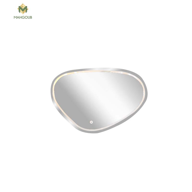 Mirror Oval with lighting 60x80 cm