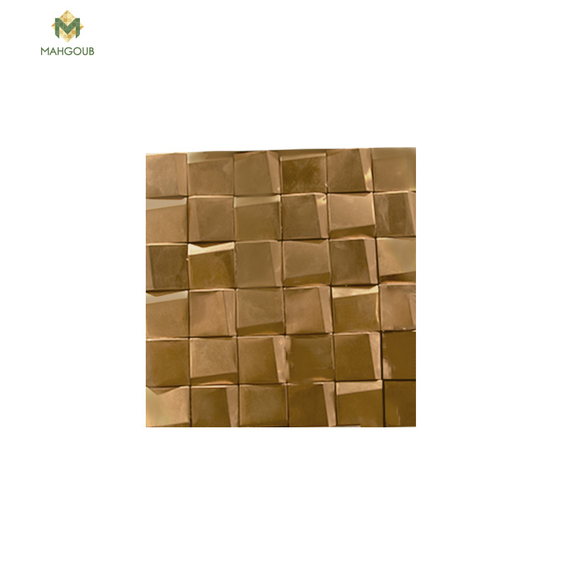 Mosaic Tiles 29.3x29.3 cm Yellow Brass 3ERJJ76 image number 0