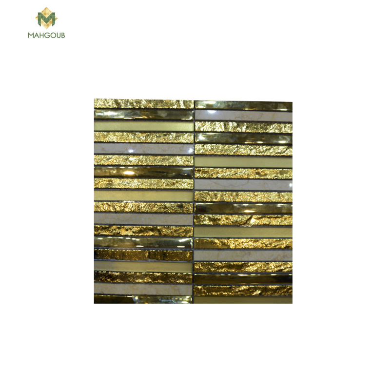 Mosaic Tiles 30x30 cm Gold 3ER130 image number 0