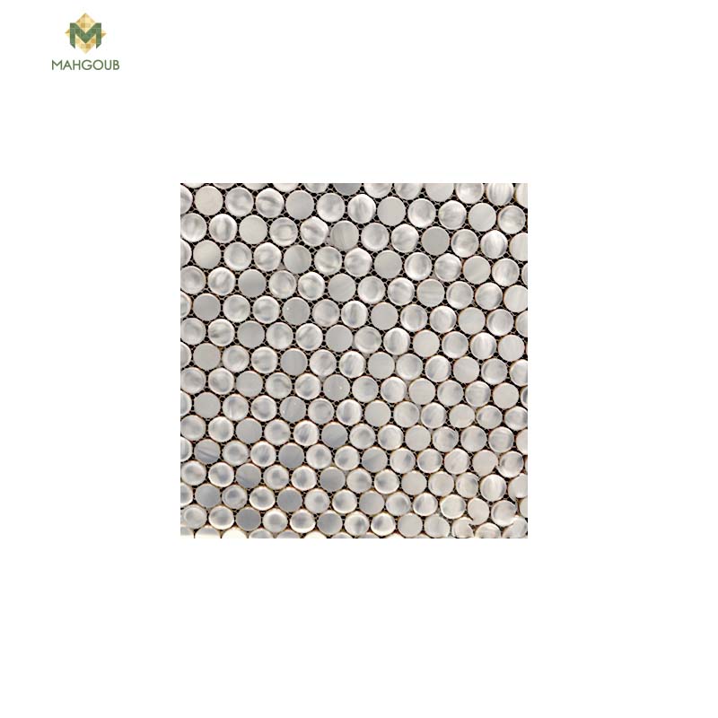 Mosaic Tiles 30x30 cm Silver ST701