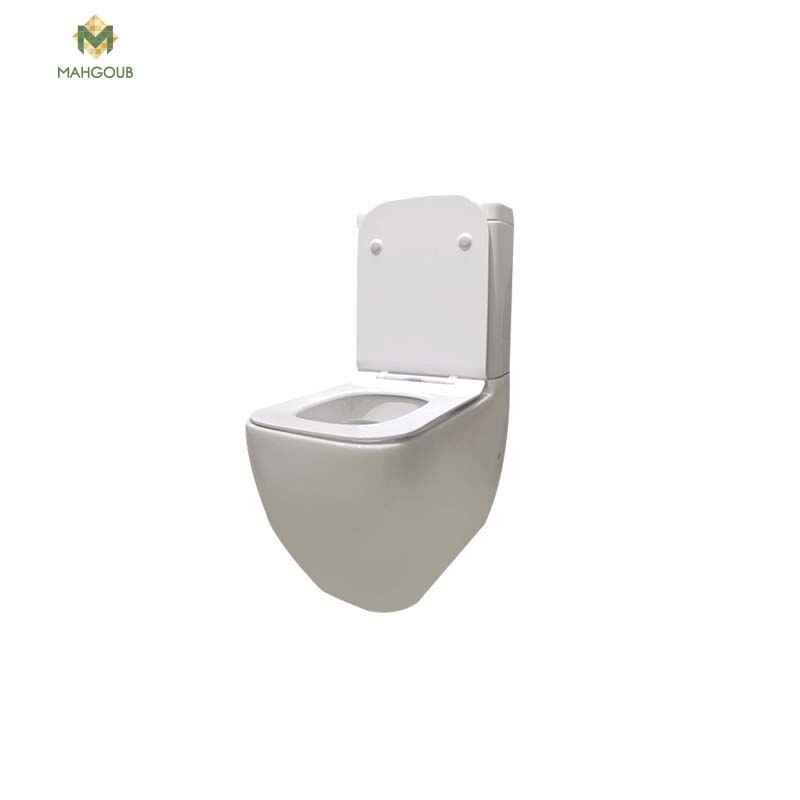 Toilet Set Sarreguemines Chateau with tank and toilet cover Remless White image number 0