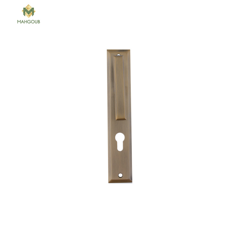 Apartment door handle flow 85mm square 7mm bronze fh2012p19ea101