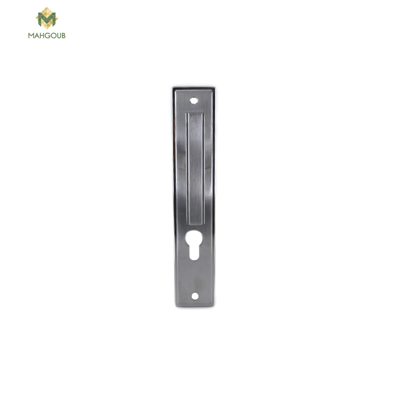Apartment door handle step 85mm square 7mm chrome fh2022p20en204 image number 1