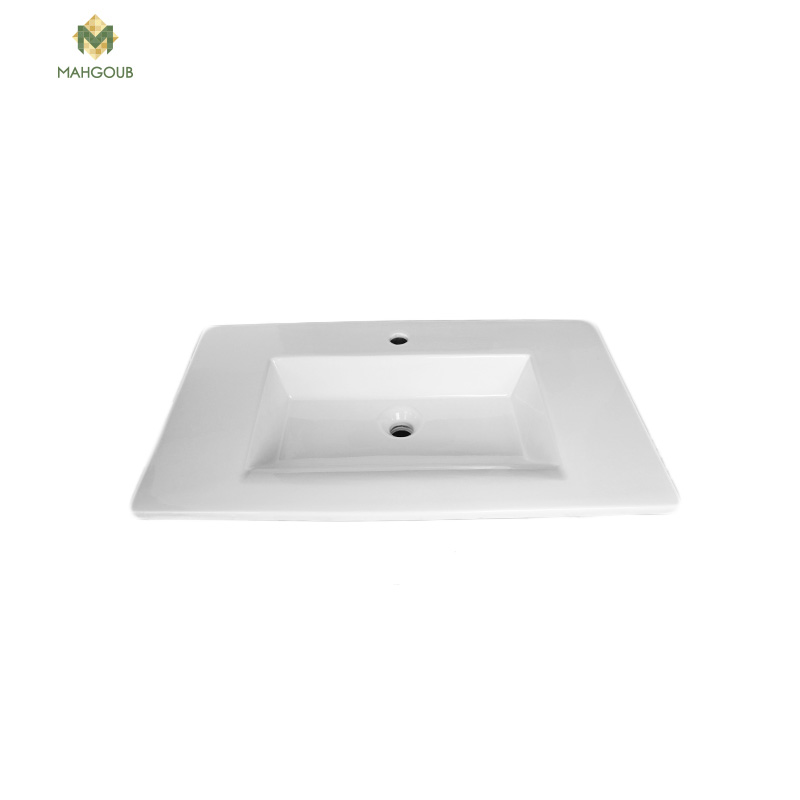 Basin SONIA 48 X 83 cm Without water drainage WHITE 120406