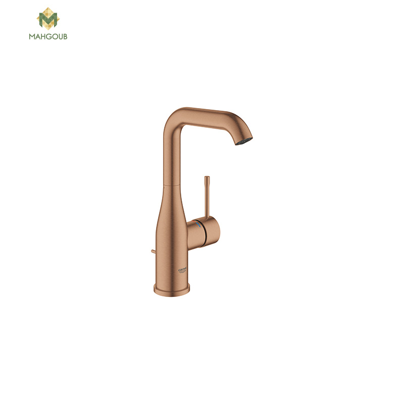 Basin Mixer Grohe New Essence 1 Hole High Rise Side Handle Faucet With Pop Up Waste Hand Mixers Rose Gold matt 24174dl1 image number 0