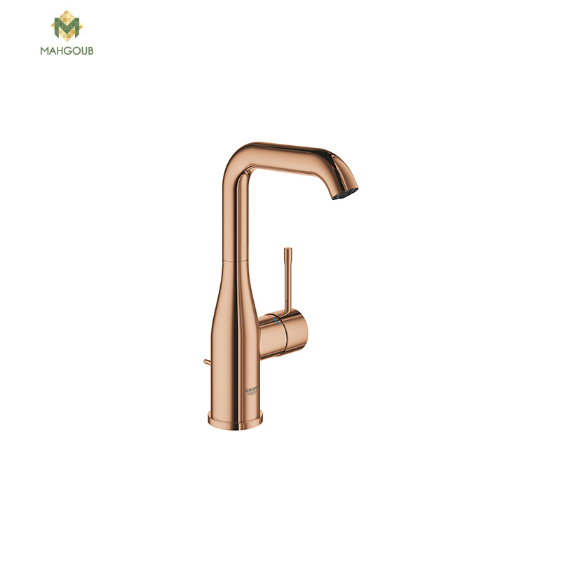 Basin Mixer Grohe New Essence 1 Hole High Rise Side Handle Faucet With Pop Up Waste Hand Mixers Rose Gold Glossy 24174da1 image number 0