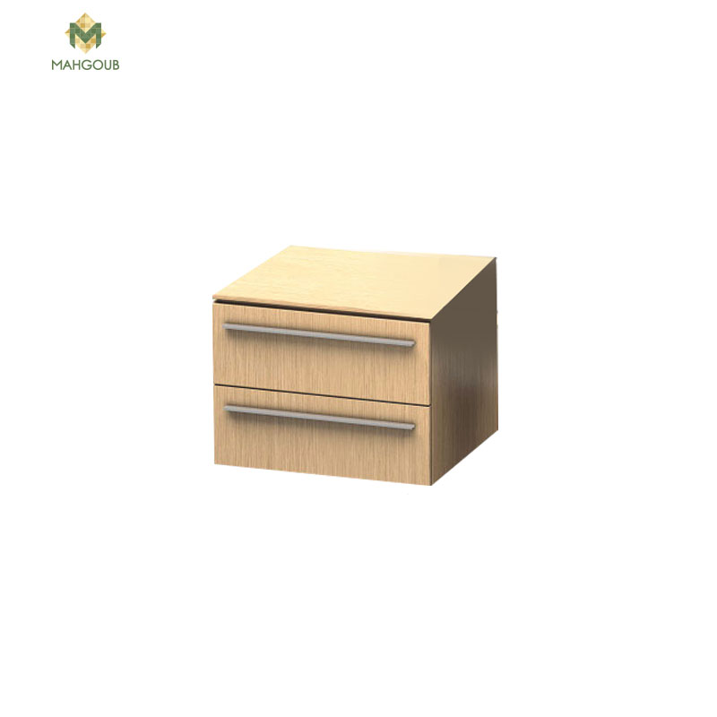 Unit duravit x large 60 cm a drawer unit used under the console oak xl672408 image number 0