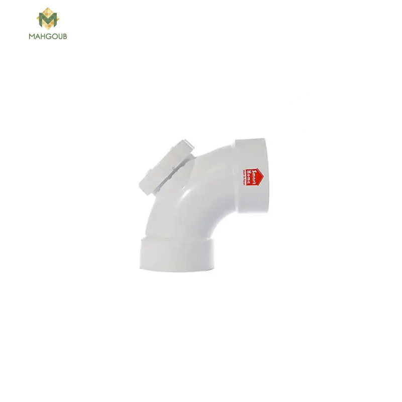 Drainage Ppr Elbow Smart Home Angle 90 2 Inch Includes Extra Slot White 353030001