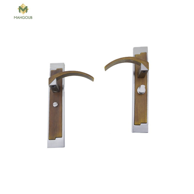 Bathroom Handle Ramos Juego Chrome x Yellow copper 2727-00