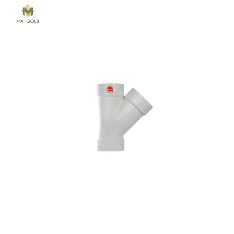 Drainage Reducing Y Smart 1.5 Inch Angle 45 White 353050001