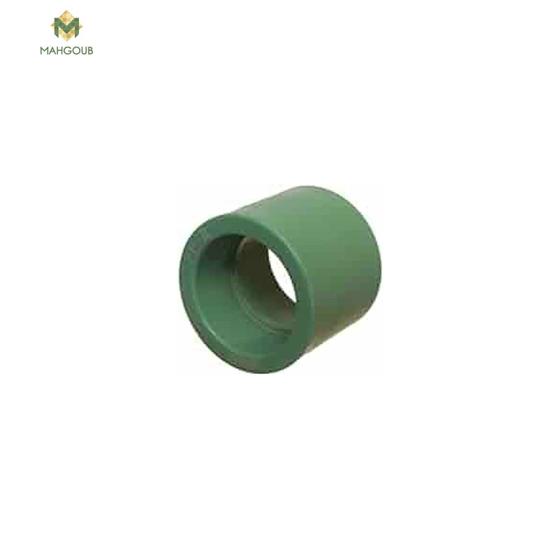 Ppr pipe coupling socket aquatherm 1.5 inch green 11016 image number 0