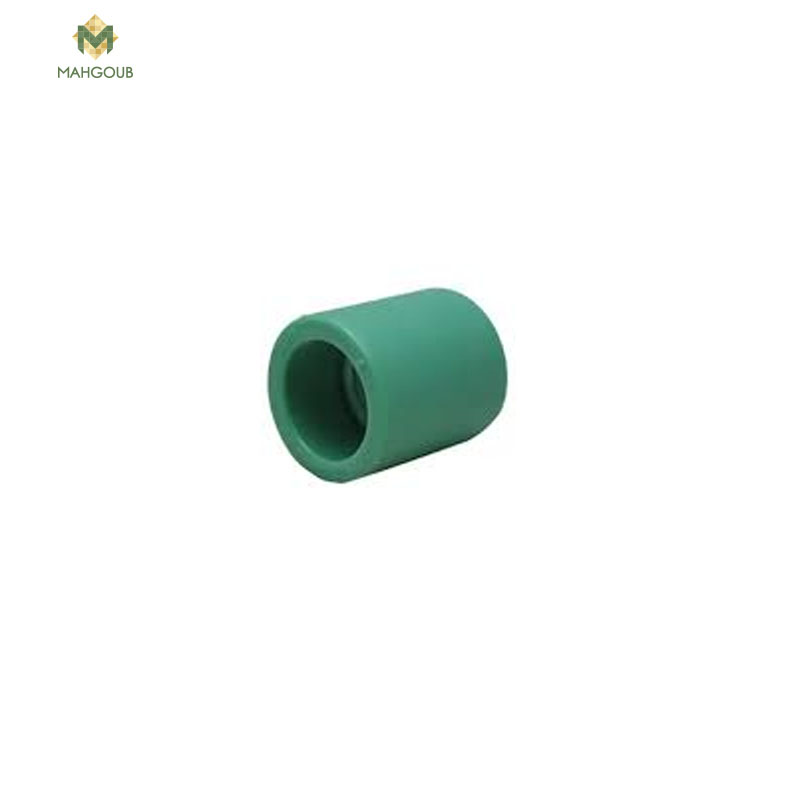 Ppr pipe coupling socket aquatherm 1 inch green 11012 image number 0