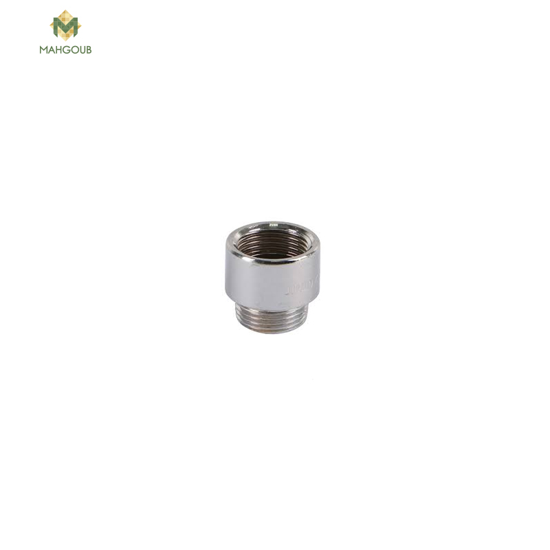 Bushing oval 1/2x1/2 inch 1.5 cm chrome image number 0