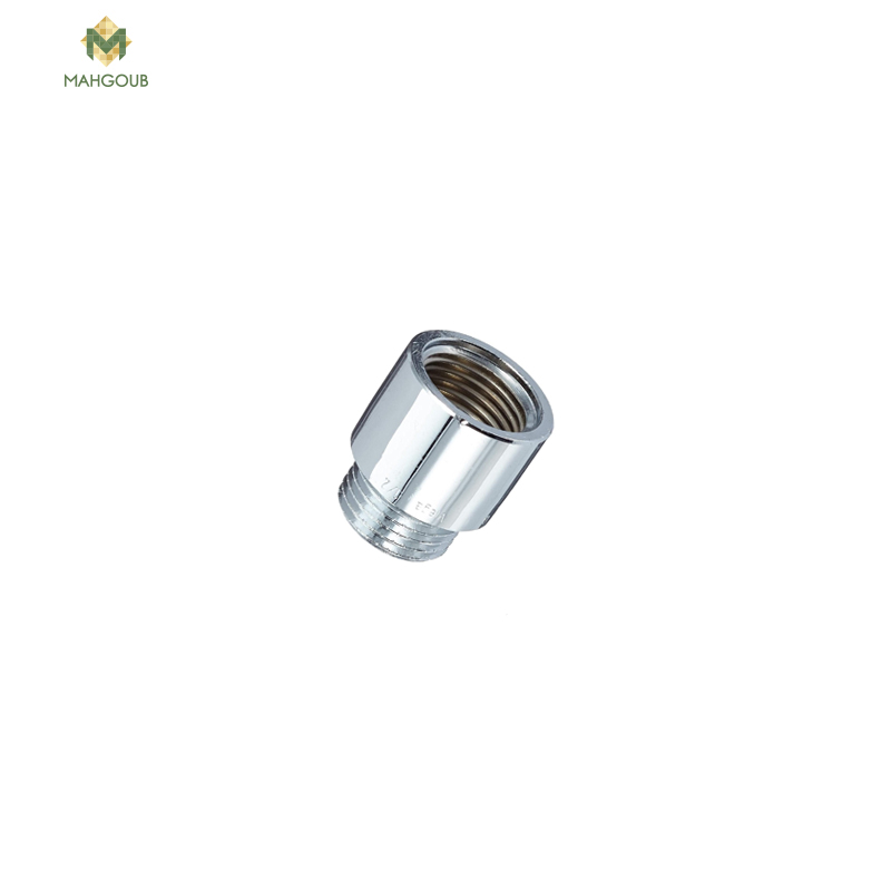 Bushing oval 1/2x1/2 inch 2 cm chrome image number 0