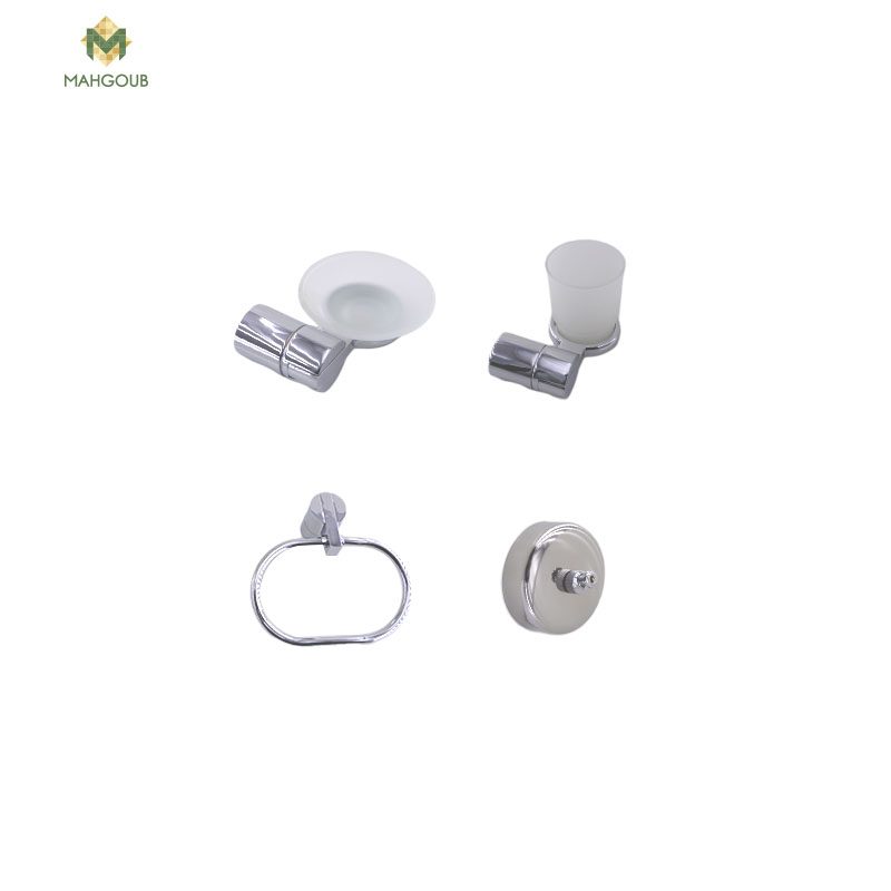 طقم اكسسوار طقم اسطوانى مع منشر هديه كروم 0806-0808-0811-555