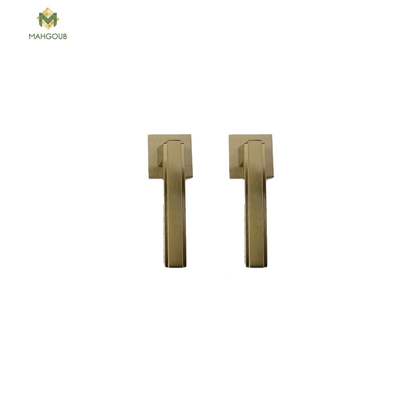 Bathroom Door Handles Sicuro Passo Square 8 Mm Gold Fh2051r02bg101