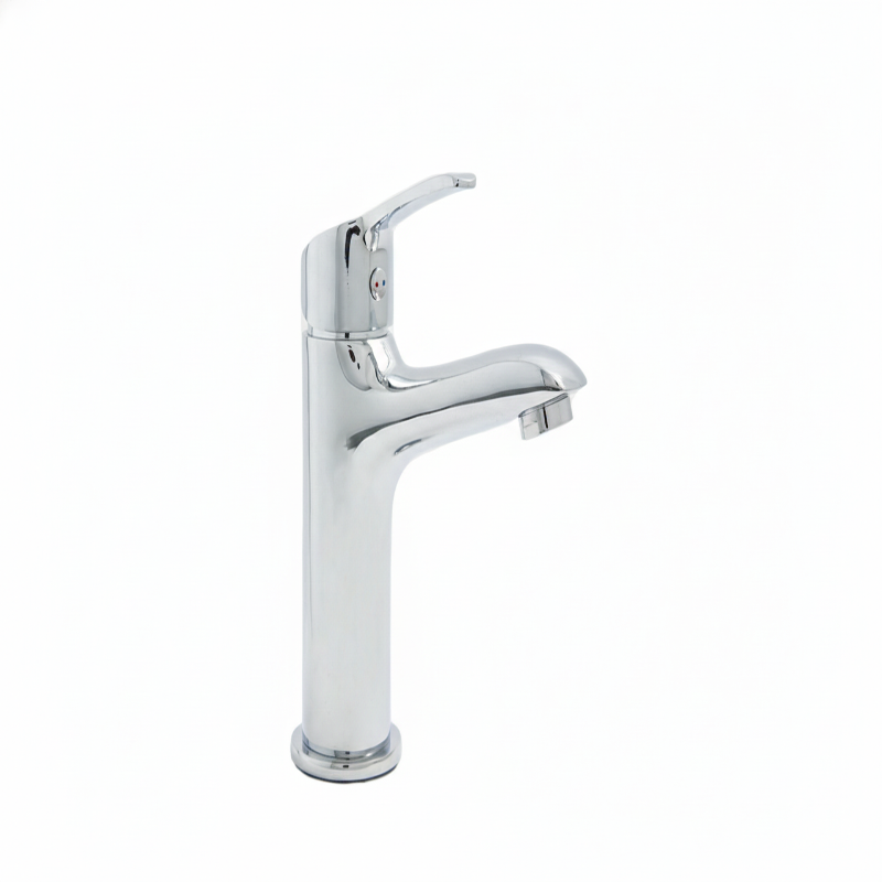 Basin mixer with touch pop up waste image number 0