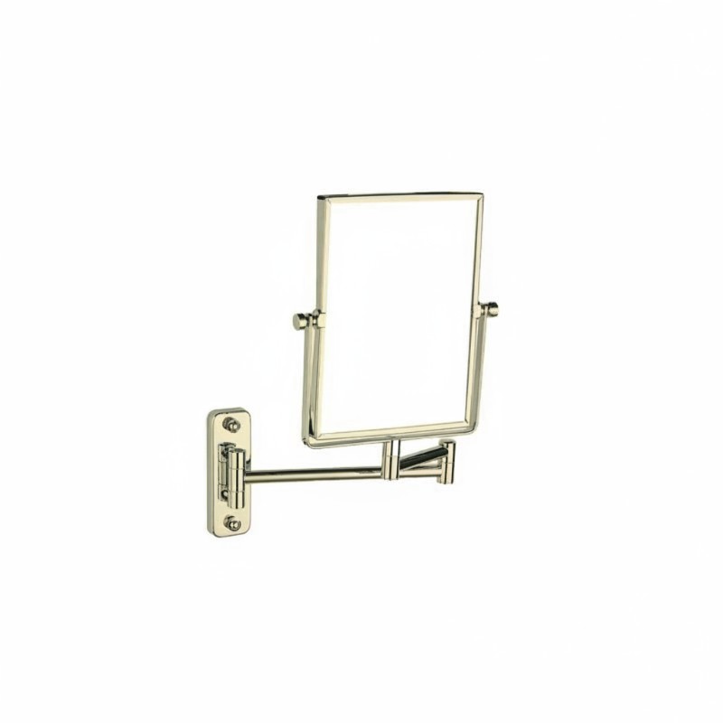 مرايا انفينتي مكبرة مستطيلة كعب مستطيل ذهبي 5096-G