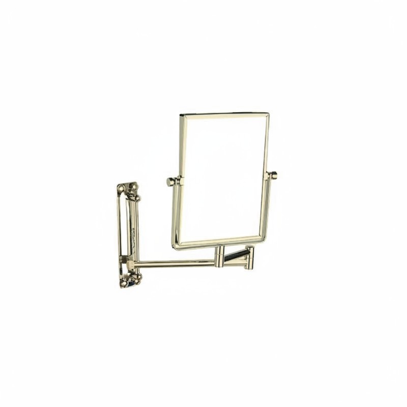 مرايا انفينتي مكبرة مستطيلة كعب عامودى ذهبي 5096A-G