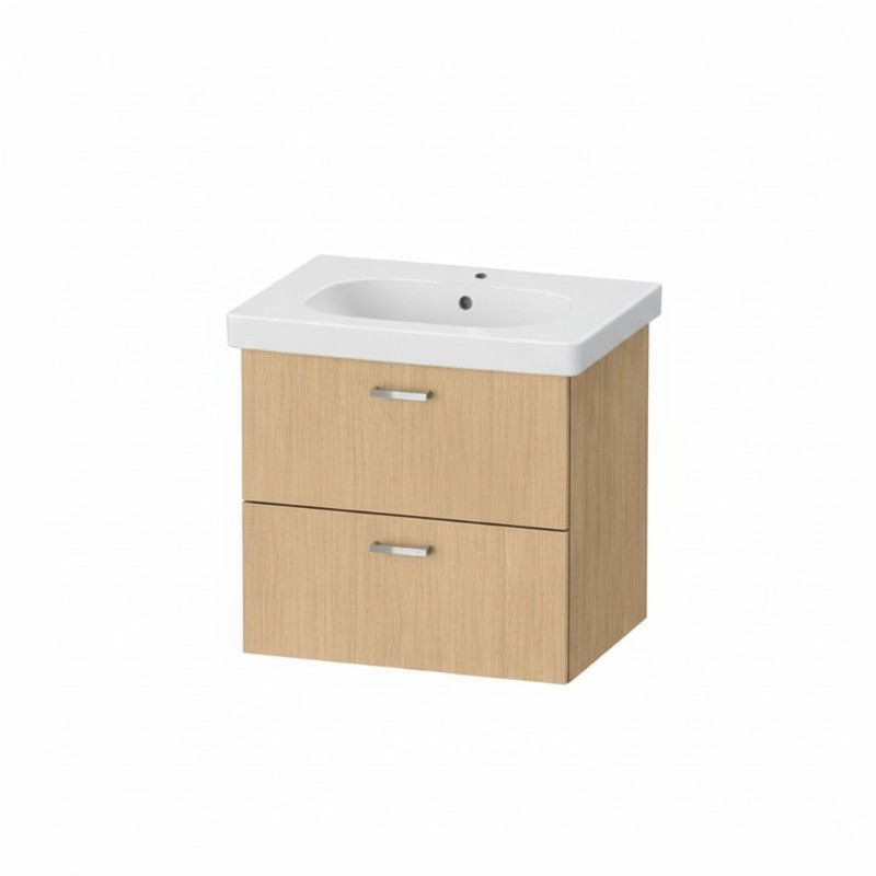 وحدة ديورافيت 60 سم لحوض دى كود 65سم ناتشورال والنت بدون الحوض XB618979 x-base image number 0