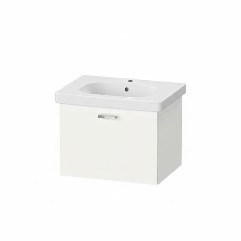 وحدة ديورافيت 60 سم لحوض دى كود 65سم ابيض بدون الحوض XB607022 x-base image number 0