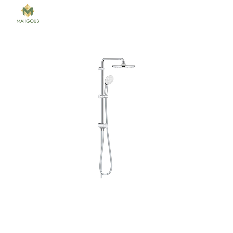 Shower bar grohe tempesta 3-speed, 150 cm hose 62 cm chrome x white 26980001