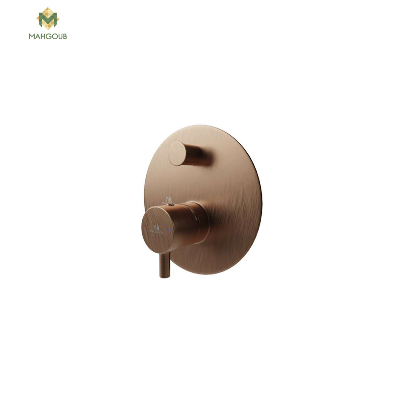 خلاط بانيو دفن نوكين روندو بالمحول و الجسم دائرى نحاسي 100345126-100280813-100107958