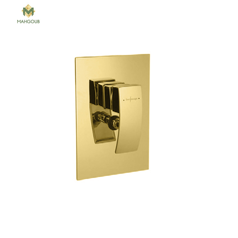 خلاط بانيو دفن سارديزاين سكالا بالمحول و الجسم هاند مكسر ذهبي SD3224-GP