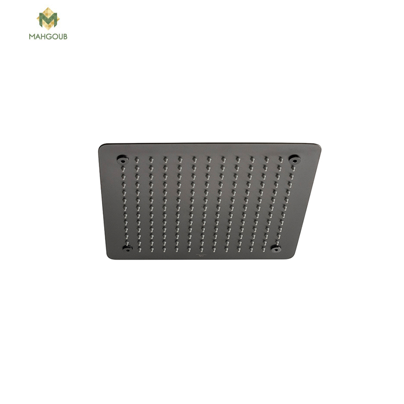Shower Head NOKEN SQUARE square 30 cm dark grey 100308070