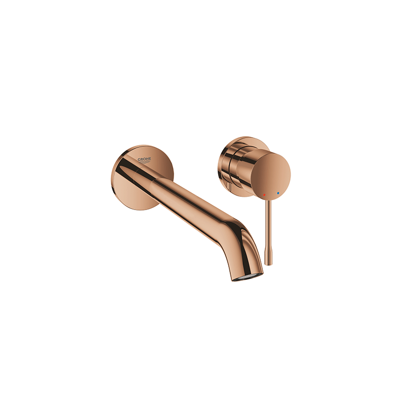 Buried Basin Mixer GROHe ESSENCE ROSE GOLD 29193DA1+32635000
