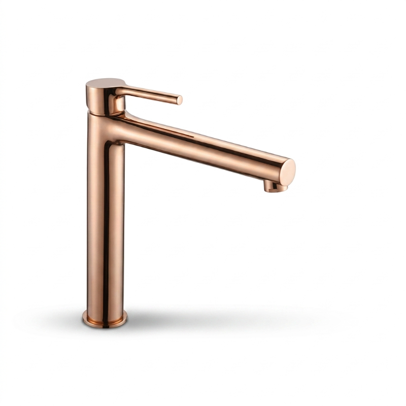 Basin Mixer Rolls Rose Gold RLS- 01930PVR