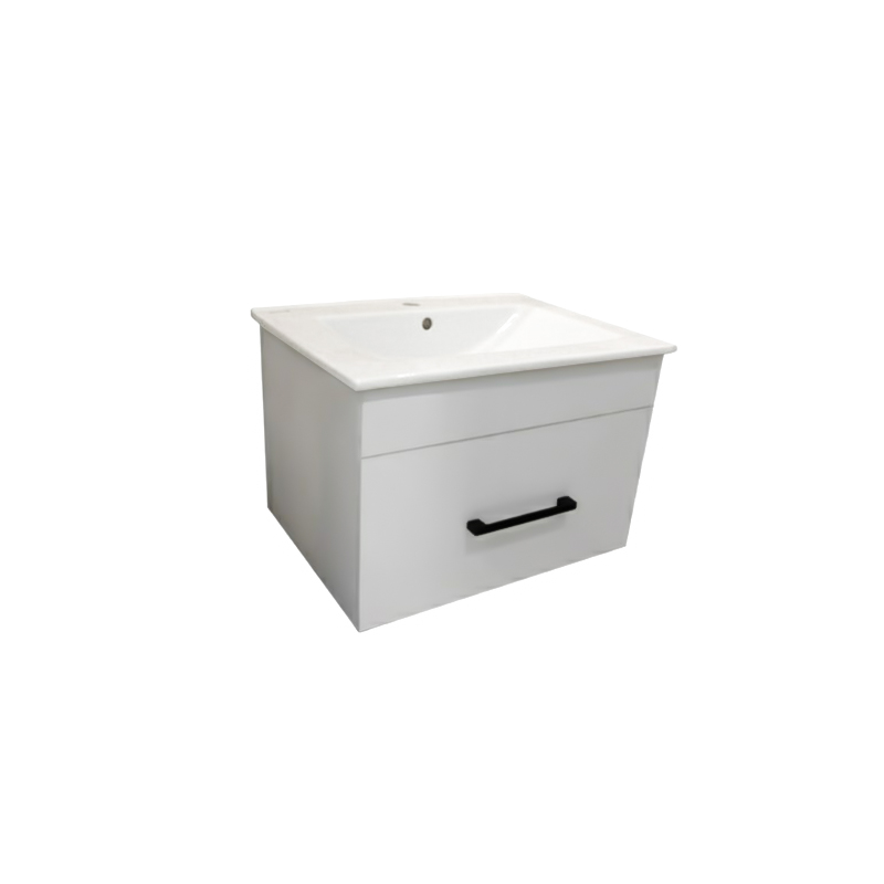 وحدة بالحوض 80سم ابيض B-R M-EC 802